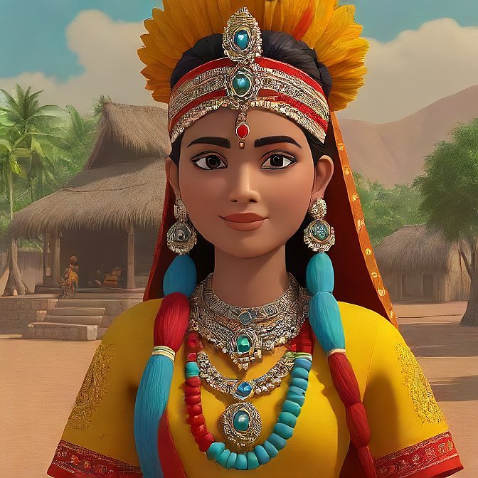 3D cartoon character art